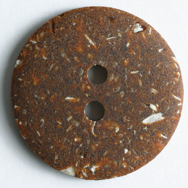 polyester button brown