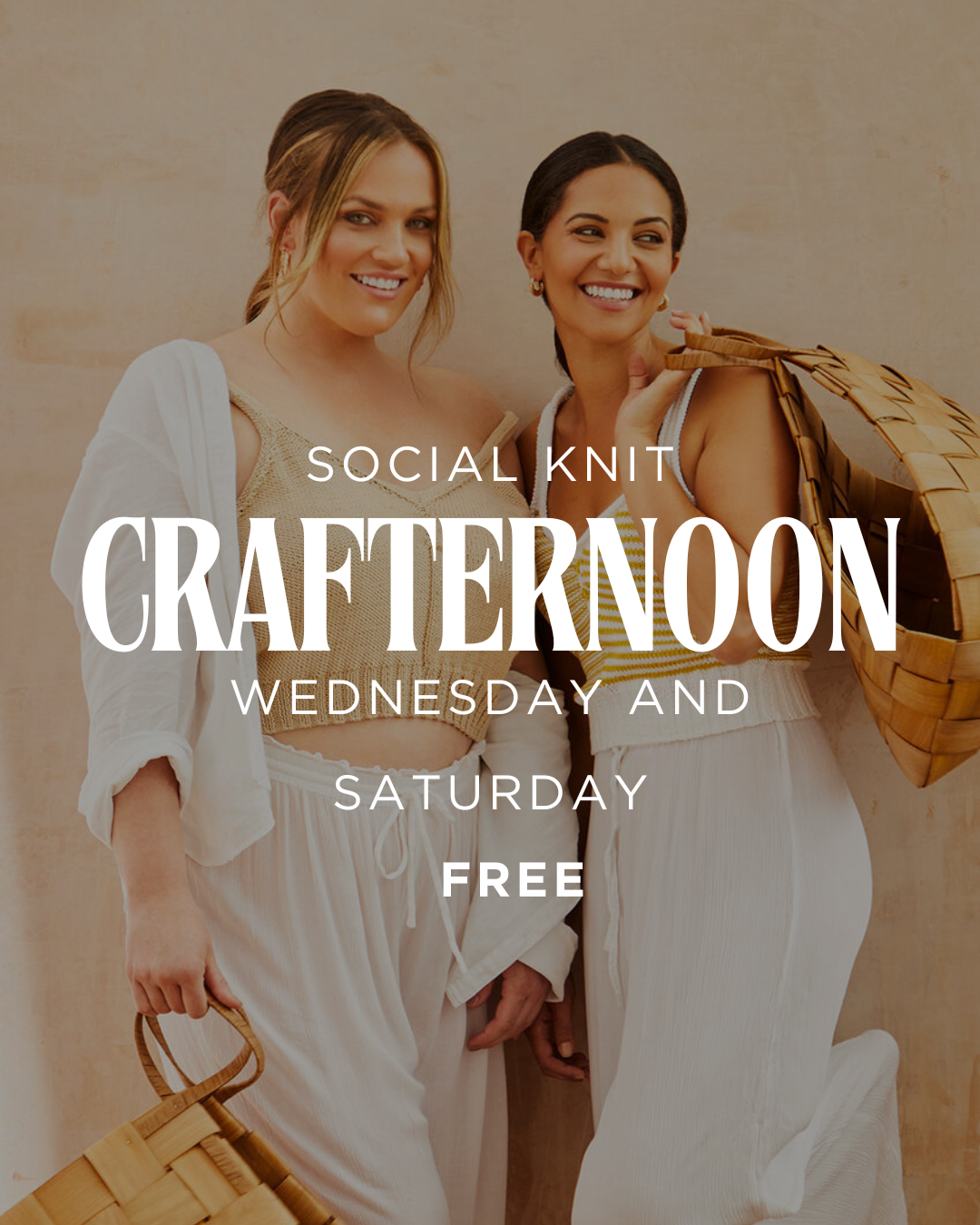 Crafternoon - Social Knit/Crochet