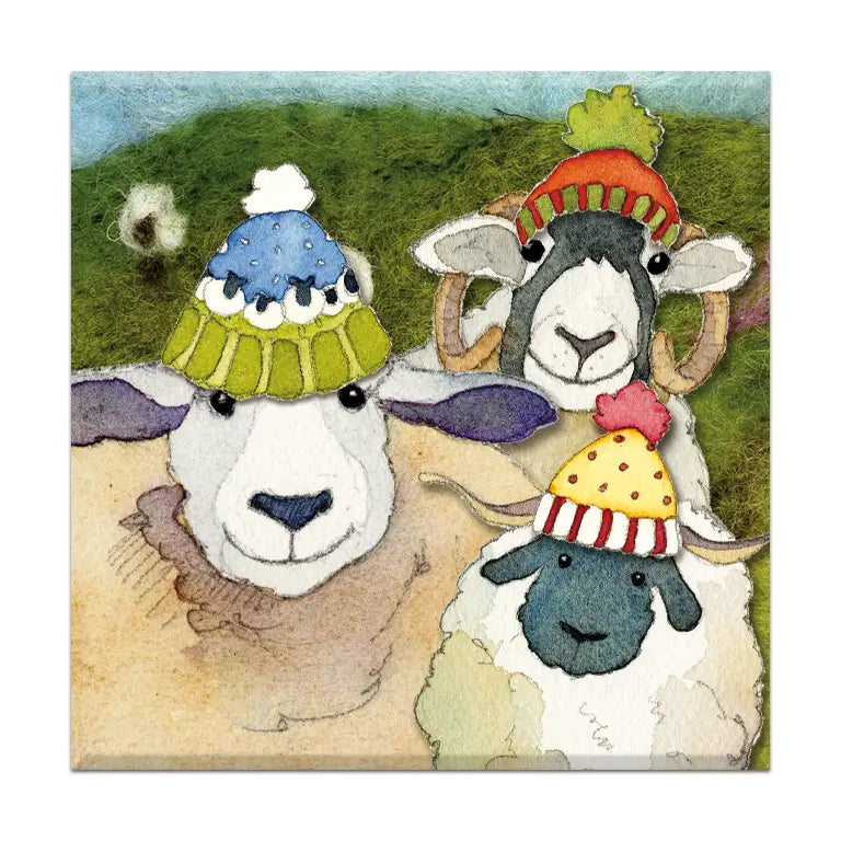 Happy Sheep Magnet