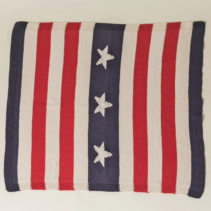 Stars & Stripes Knit Blanket Kit