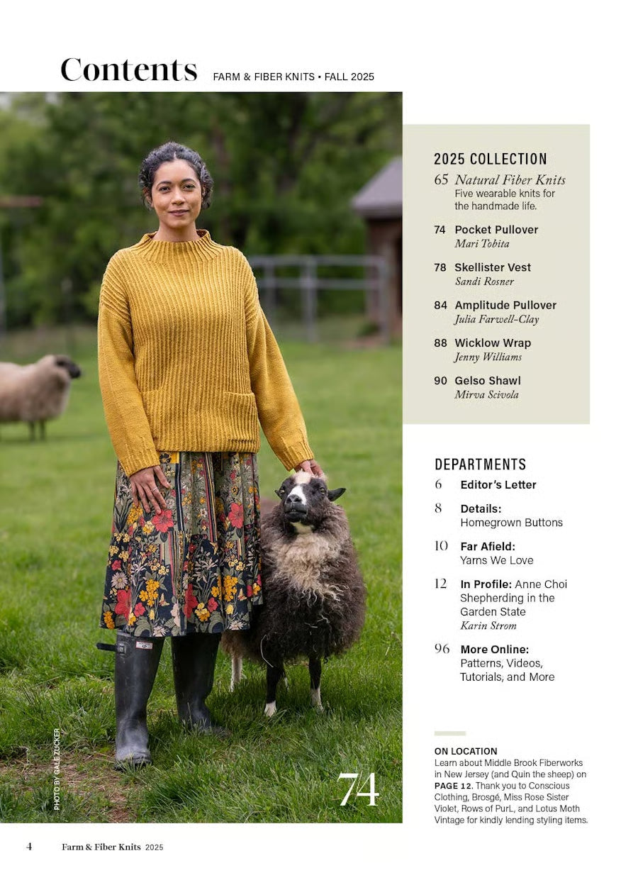Farm & Fiber Knits Magazine Fall 2025