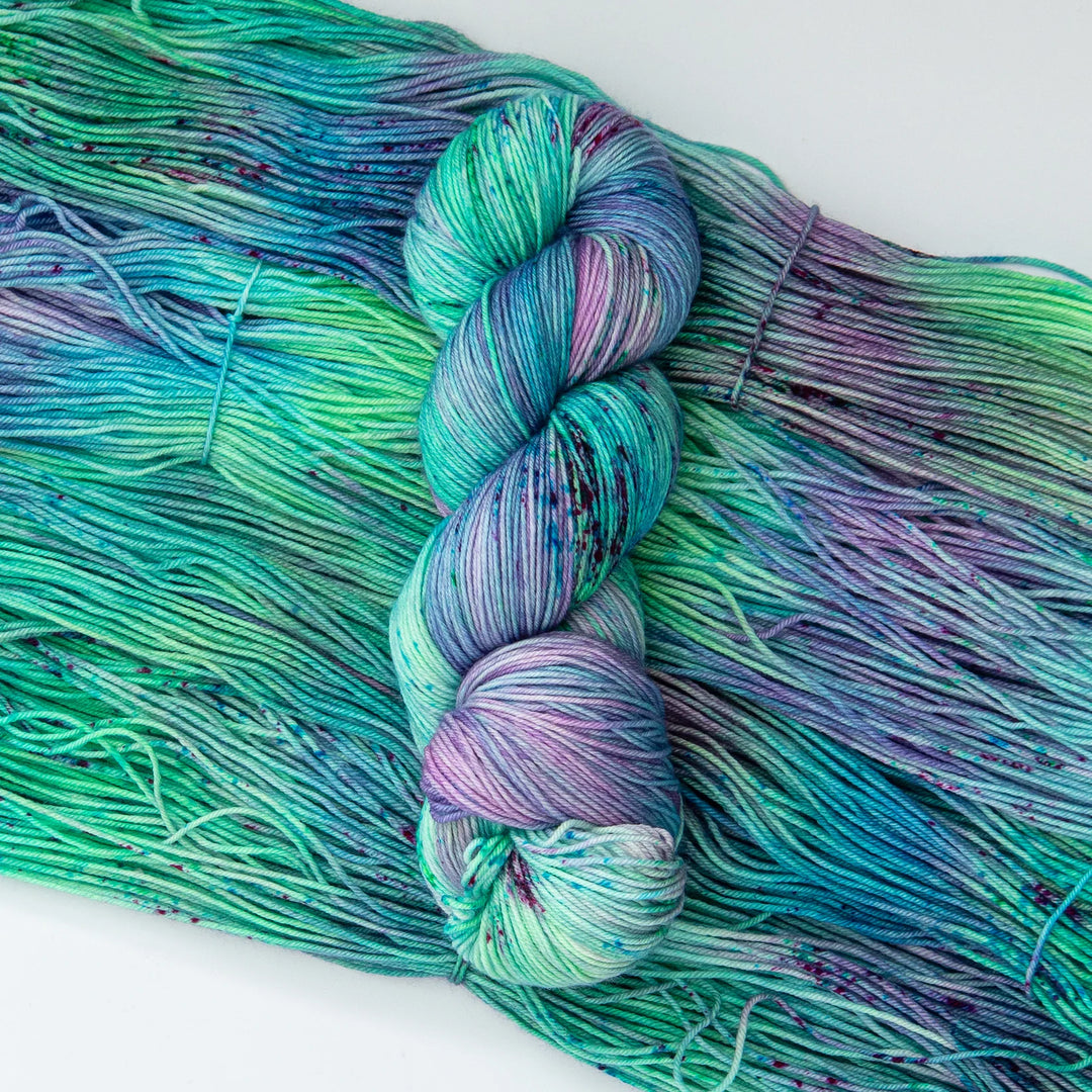 Wild Violet Fiber Merino Worsted