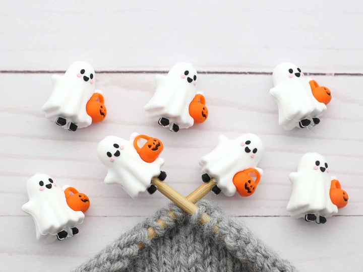 Happy Ghost | Stitch Stoppers