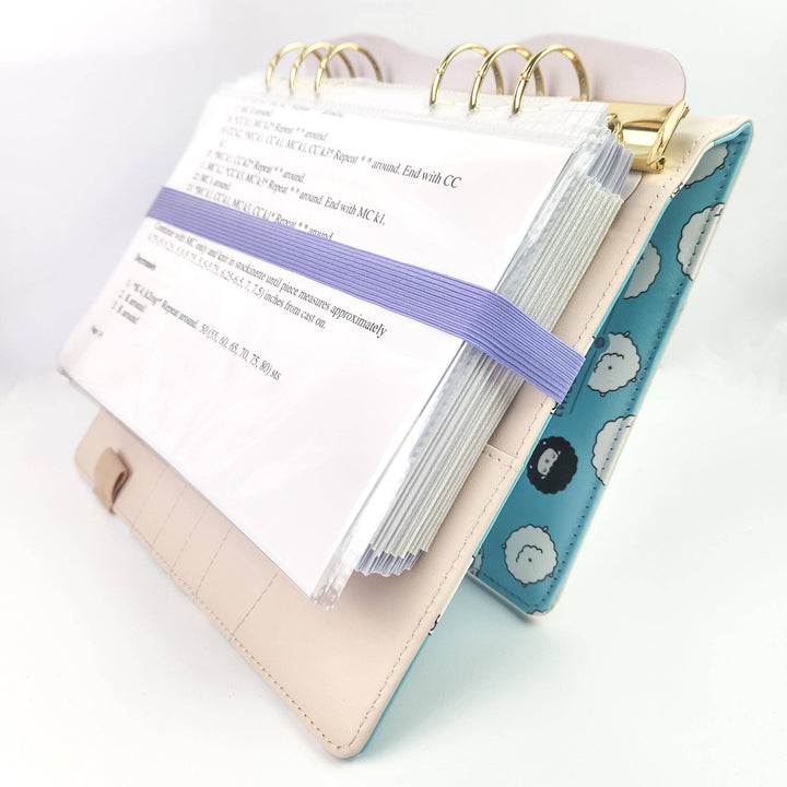 Teal Heart Project Journal Planner for Knitters &amp; Crocheters
