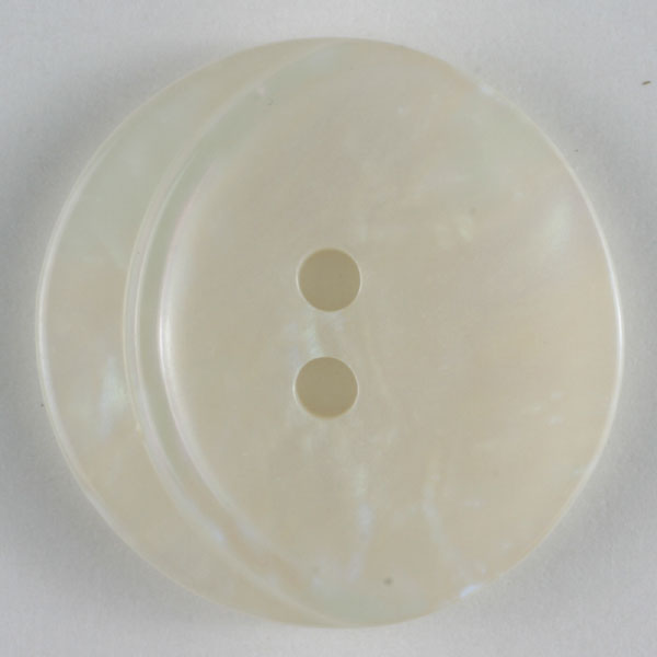 polyester button white 222