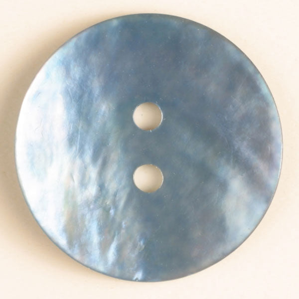 natural pearl button blue