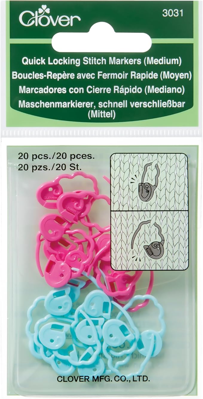 Clover - Locking Stitch Markers