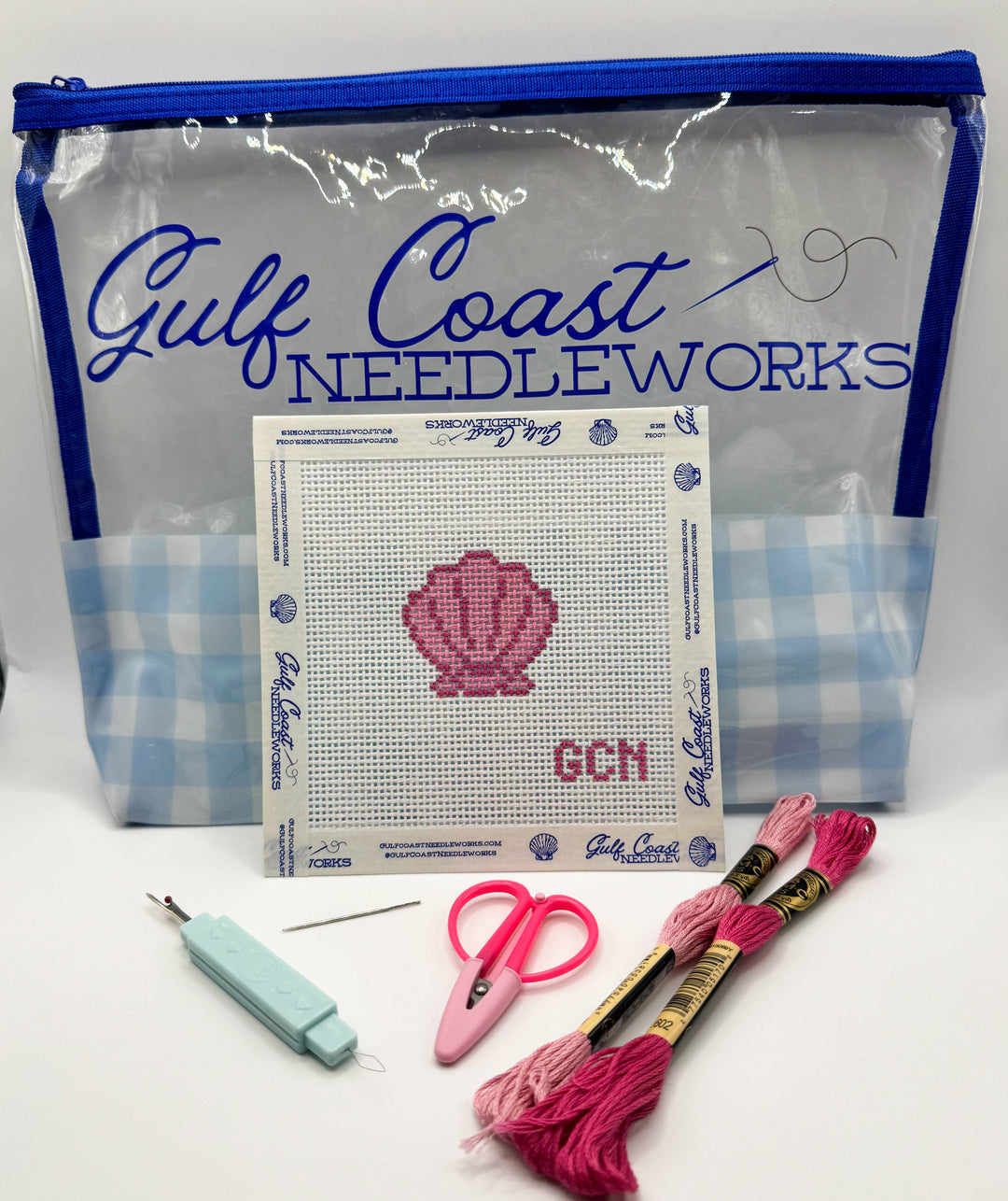 Beginner Needlepoint Kit – Complete Stitching Starter Set