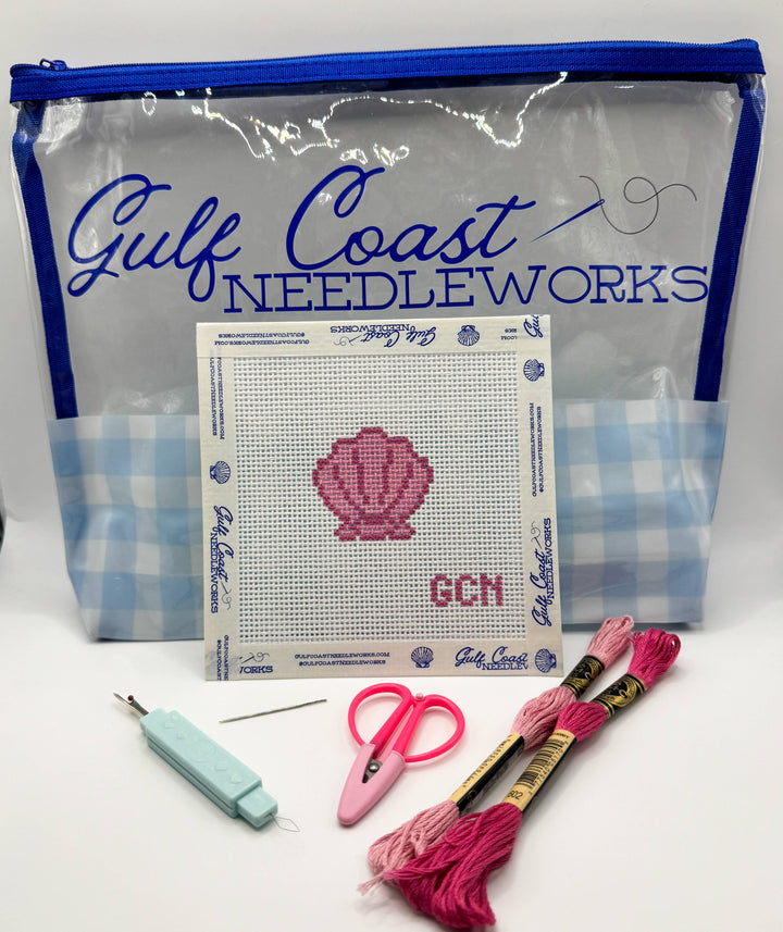 Beginner Needlepoint Kit – Complete Stitching Starter Set