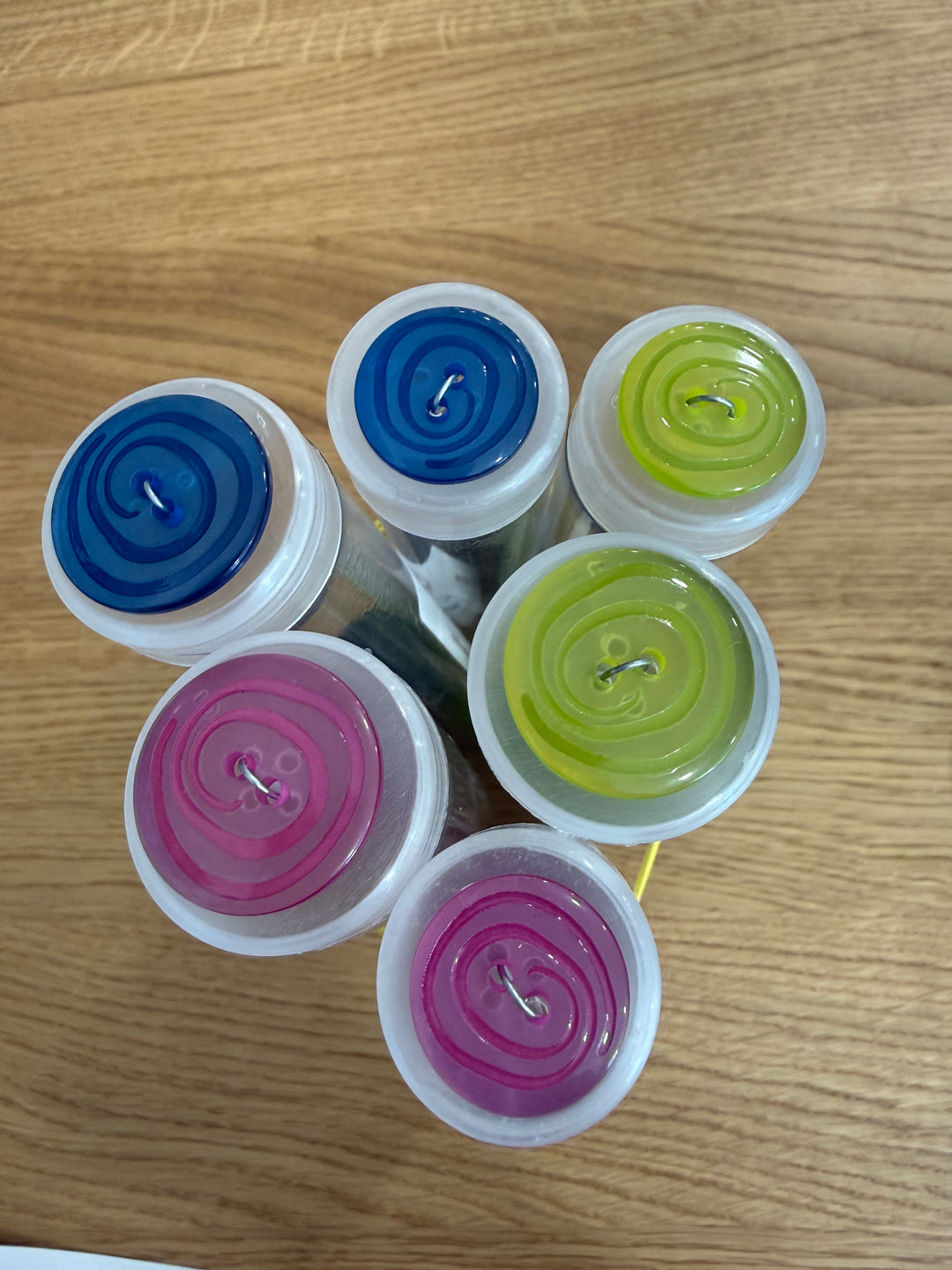 Italian swirl Plastic Button