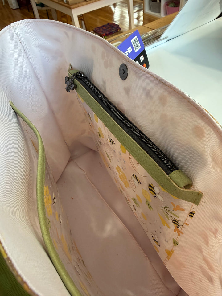 Project Bag with handles by Merwin Designs