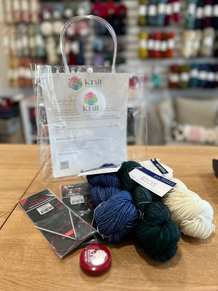 Blueberry Jam Hat Workshop Kit