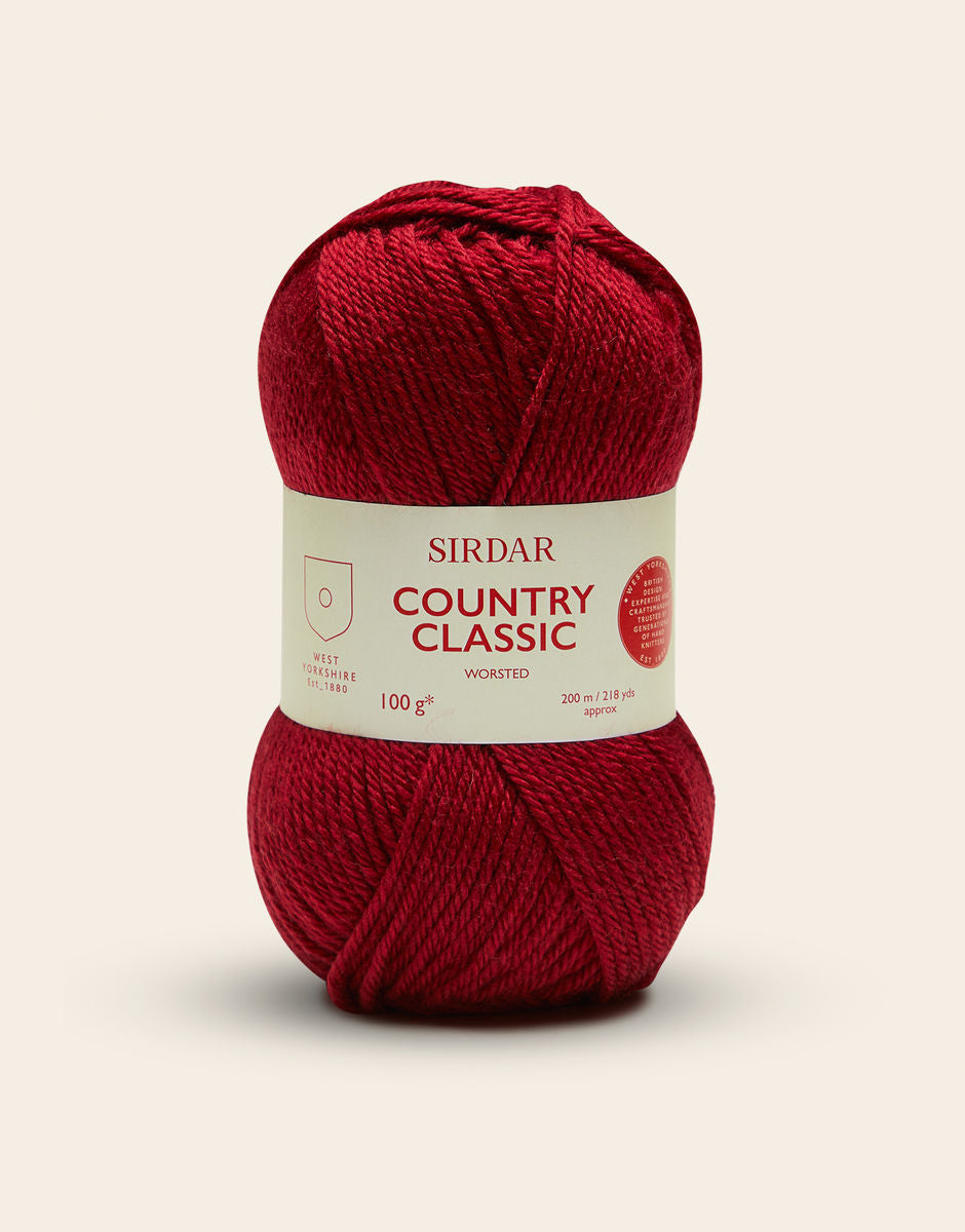 Country Classic worsted by Sirdar