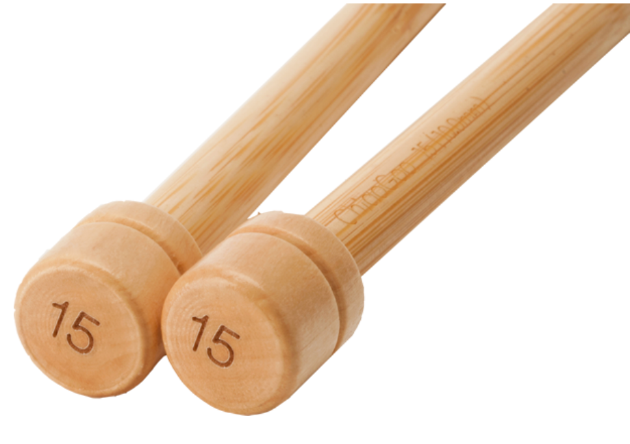 ChiaoGoo - Natural Bamboo - 9" Single Point