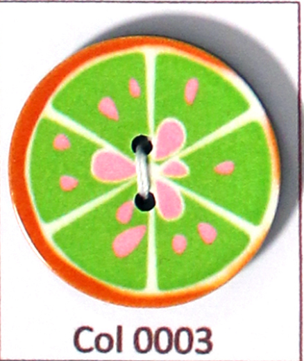 Fruit Button green