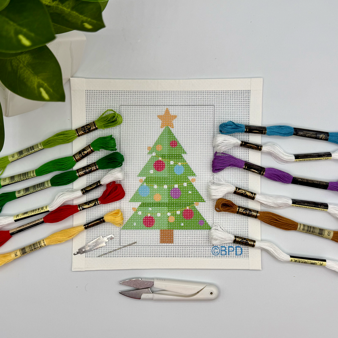 Christmas Tree Needlepoint Design