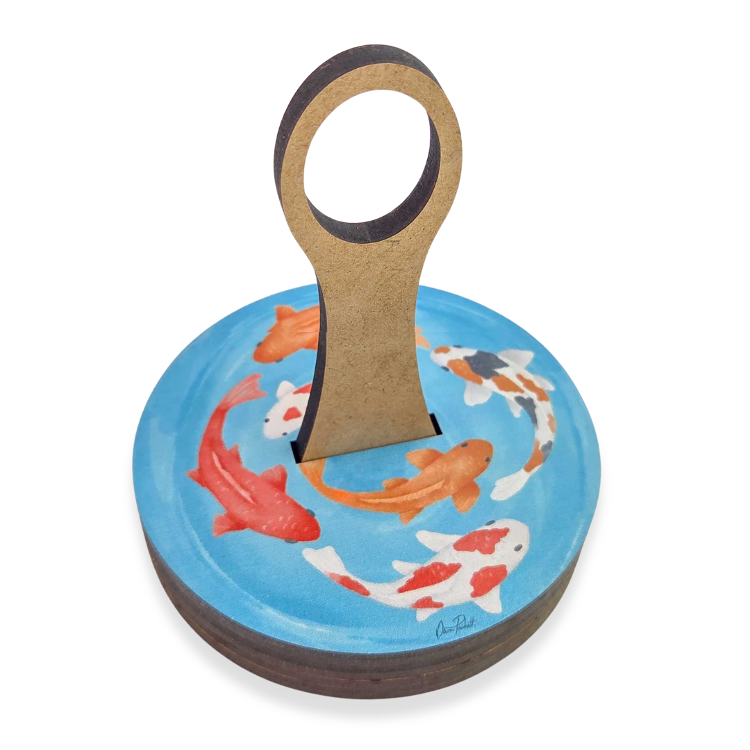 Koi Fish Yarn To Go Carousel (no wrist strap)