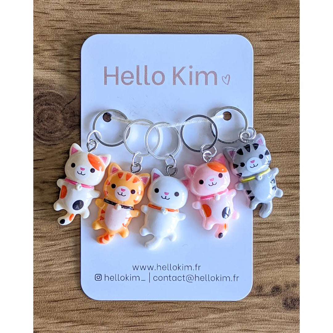 Little Cats Marker Rings by Hello Kim