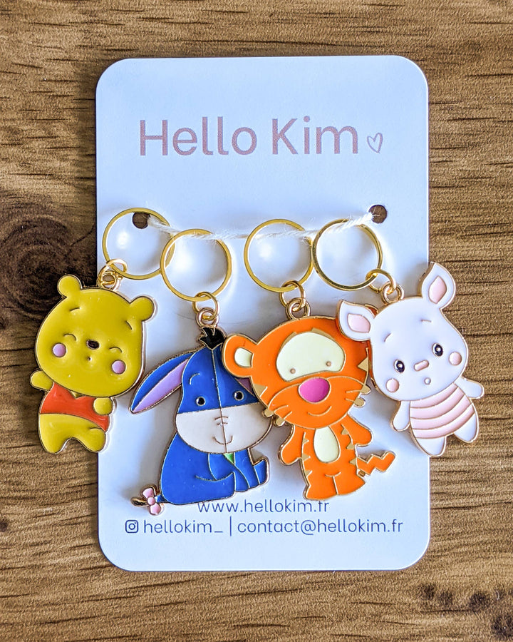Winnie's Friends Marker Rings