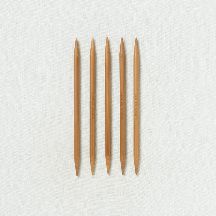 ChiaoGoo - Dark Bamboo - 6" Double Point - 1036