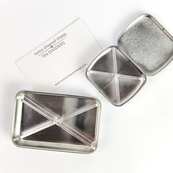 Storage Tin Dividers Purple