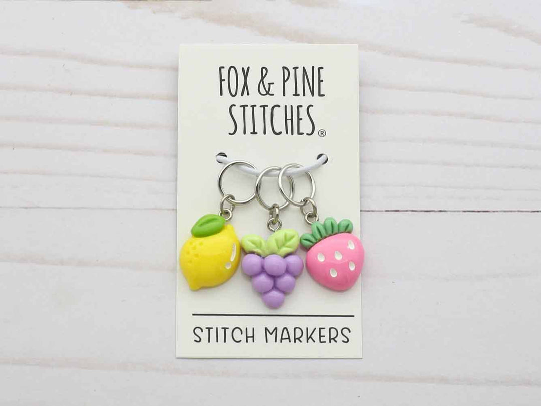 Fruit | Stitch Markers
