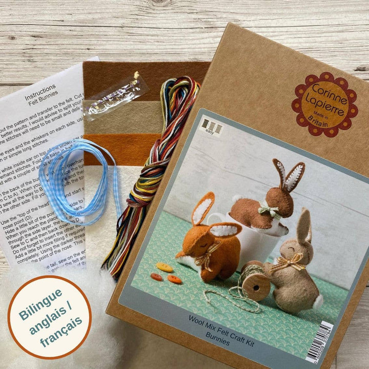 Bunnies  Felt Craft Kit