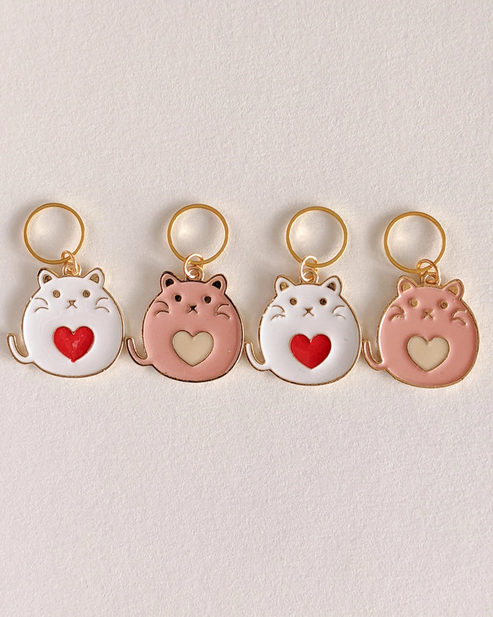 Heart Cats Marker Rings by Hello Kim