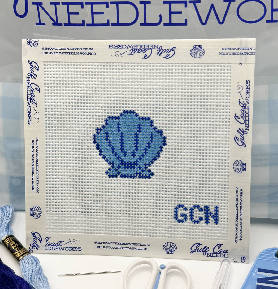Beginner Needlepoint Kit – Complete Stitching Starter Set