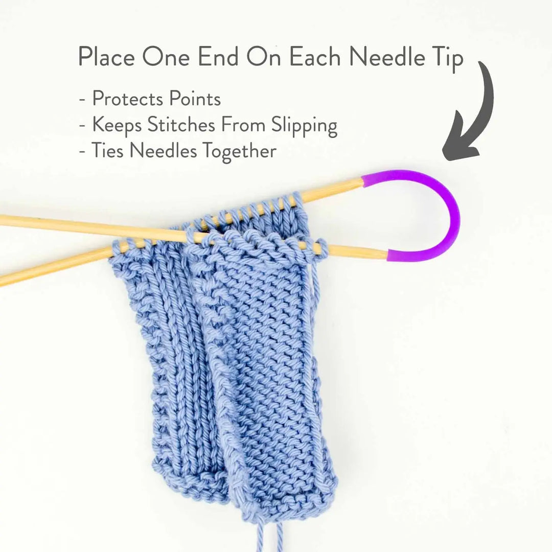 Tip Ties - Knitting Needle Point Protectors