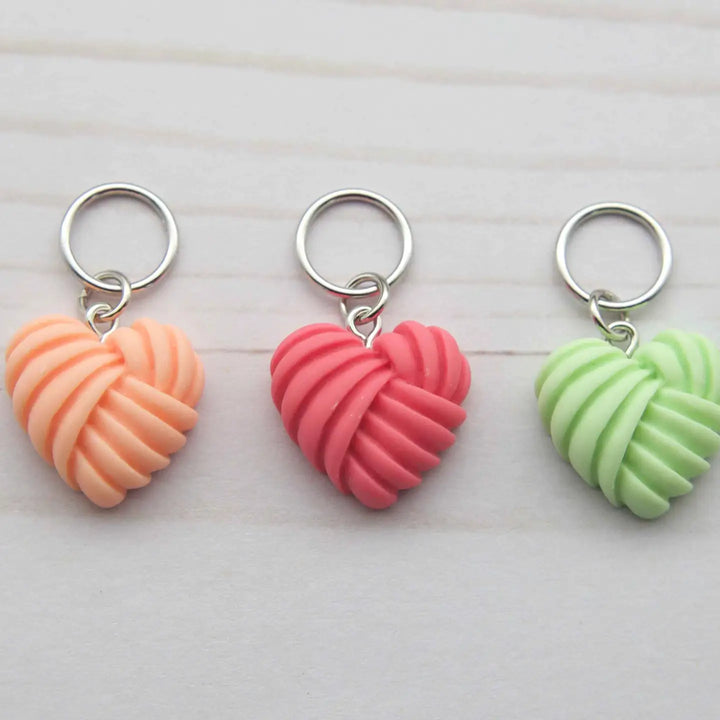 Heart Knots | Stitch Markers Knitting Notions