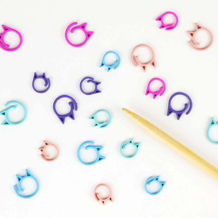 Removable Cat Clips - Medium Rainbow