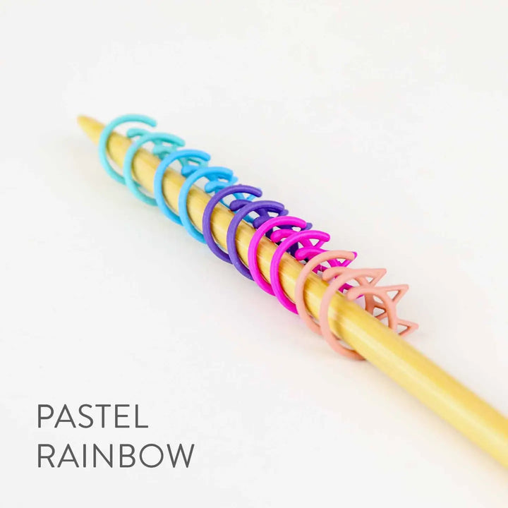 Removable Cat Clips - Medium Rainbow