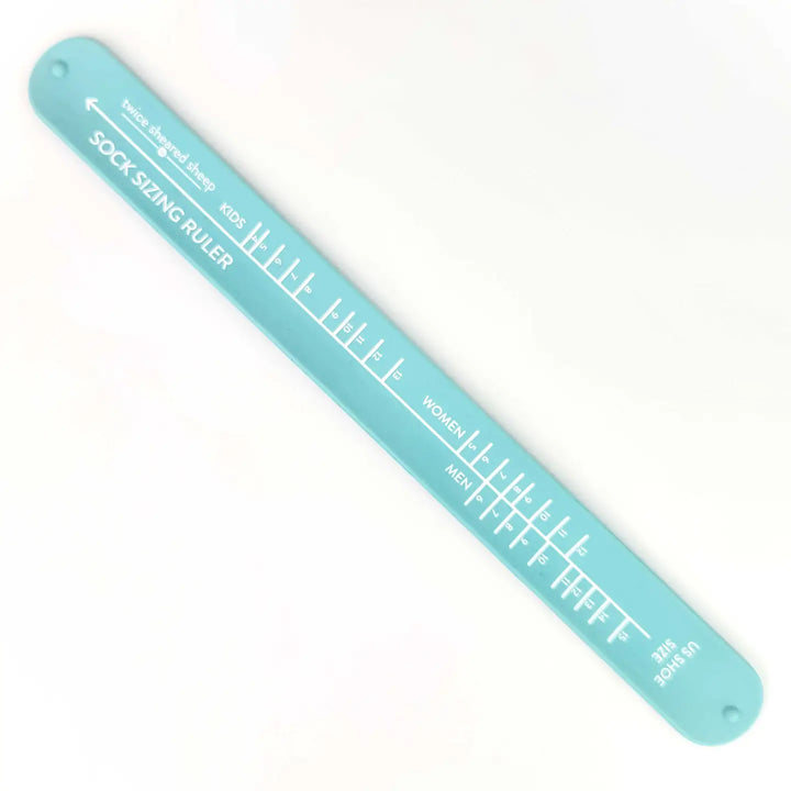 Sock Sizing Ruler - Sock Knitting Bracelet Ruler