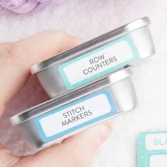 Storage Tin Label Stickers